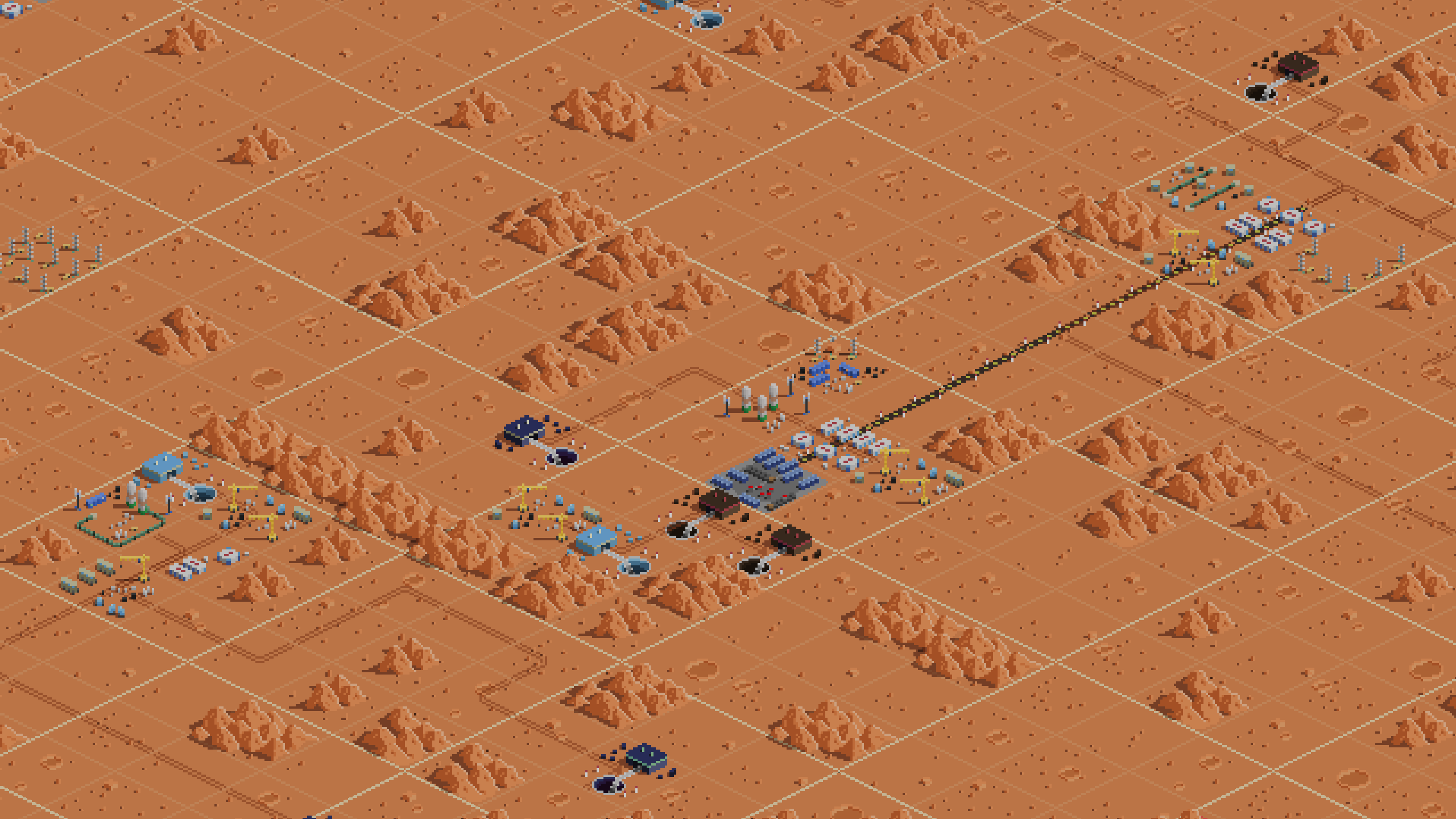 Mars Tactics world map strategic overview